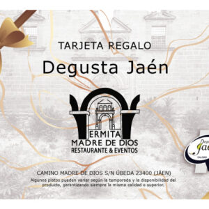 Tarjeta regalo experiencia gastronómica Degusta Jaén